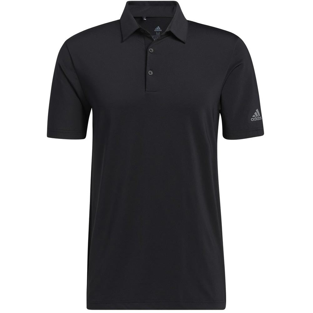 Adidas Ultimate365 Solid Herrengolfpoloshirt Schwarz