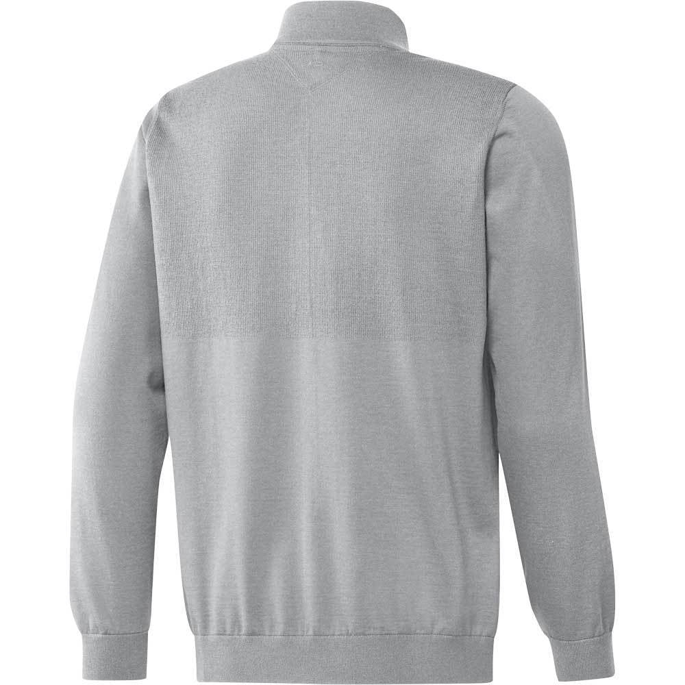 Adidas Adipure Refined Zip Herrengolfpullover Clear Onix Mel.