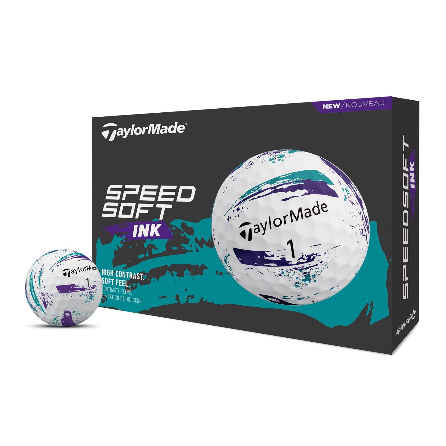 TaylorMade SpeedSoft Ink Golfbälle 2026