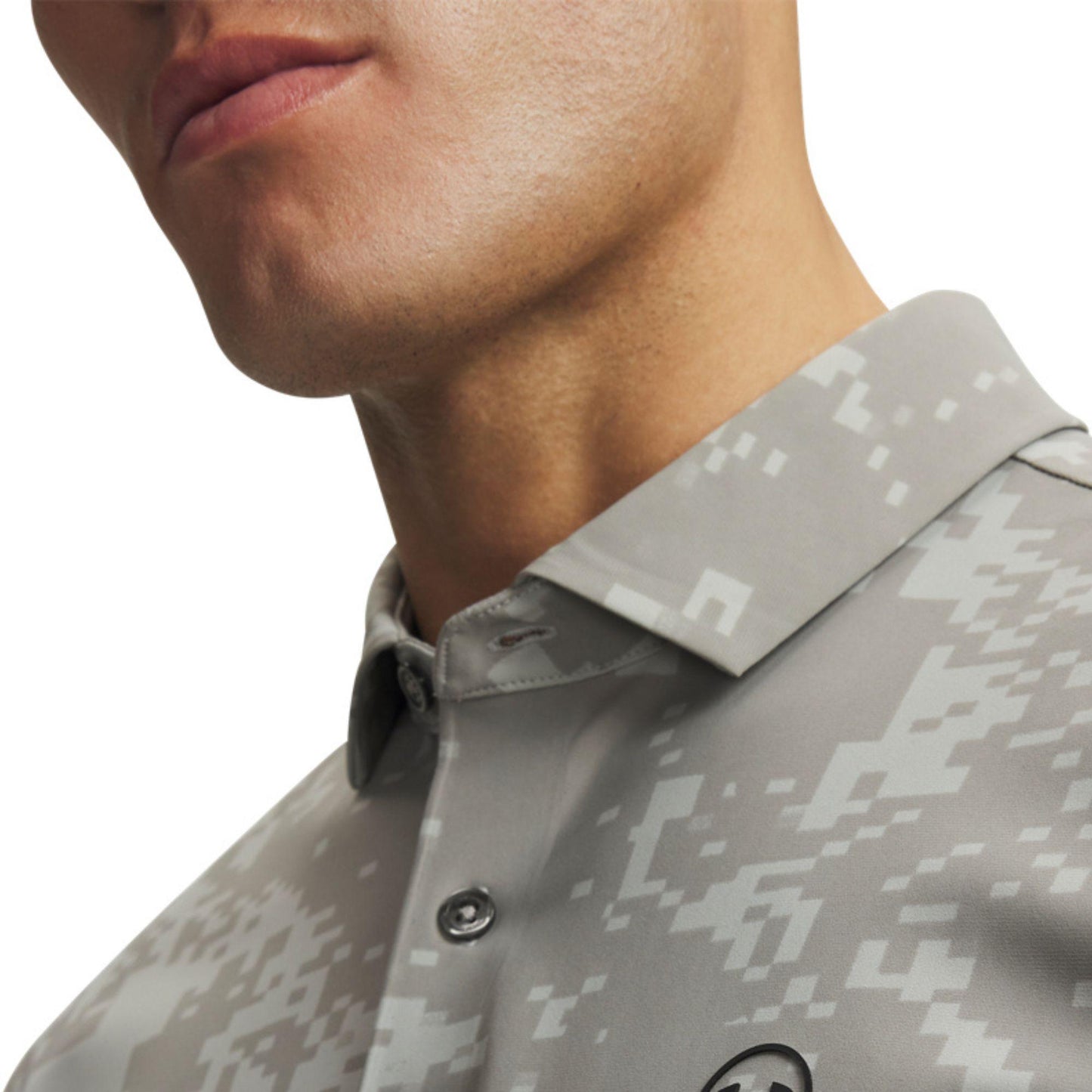 Under Armour UA Drive Chill Printed Digi Radar Camo Herrengolfpoloshirt