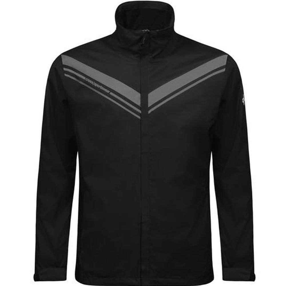 Cross M Cloud Regenjacke Herren Schwarz-Grau
