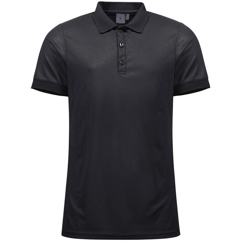 Cross M Essinge Pike Herrengolfpoloshirt Schwarz