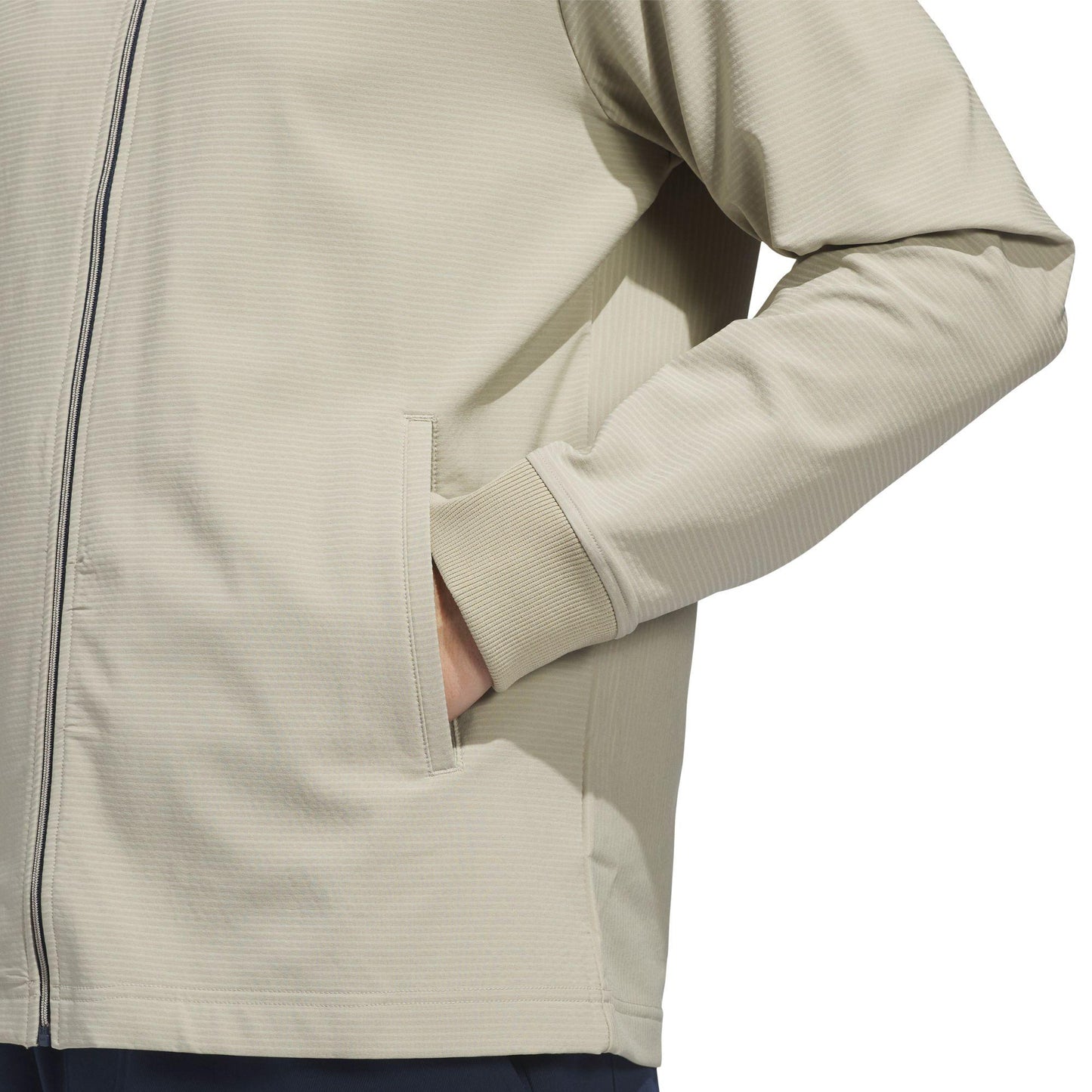 adidas Ultimate365 Textured Woven Full-Zip Herrenjacke beige