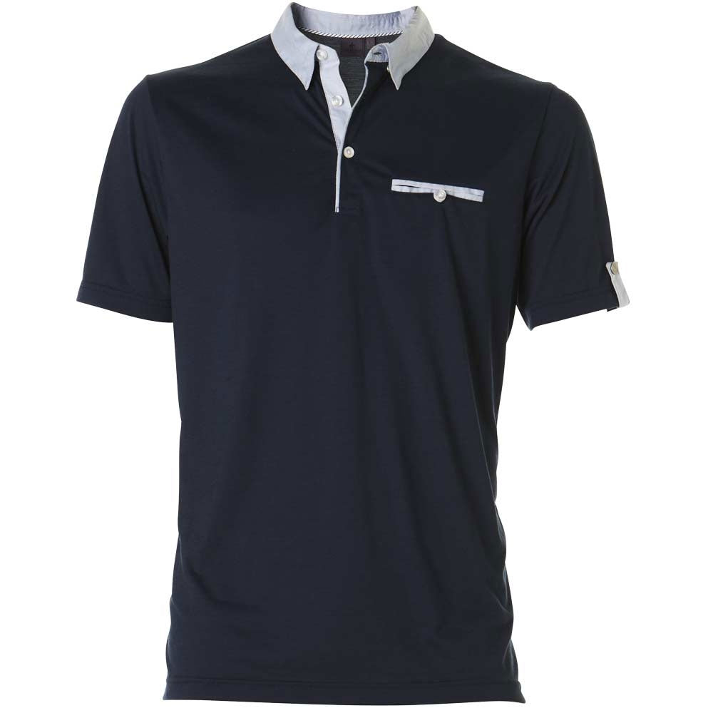 Cross M Viklau Herrenpoloshirt Navy