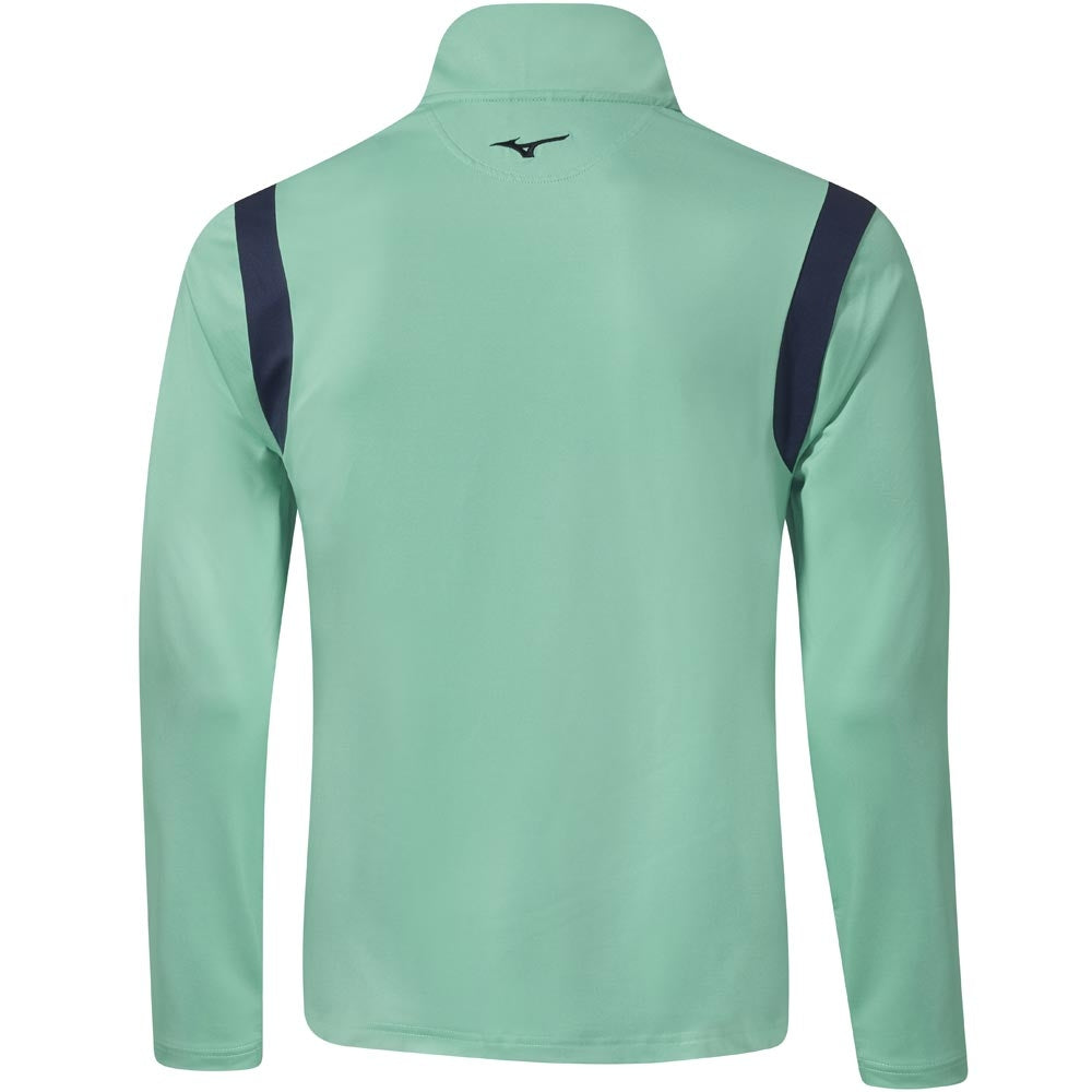 Mizuno Breeze Elite 1/4 Zip Herrengolfpullover Mint