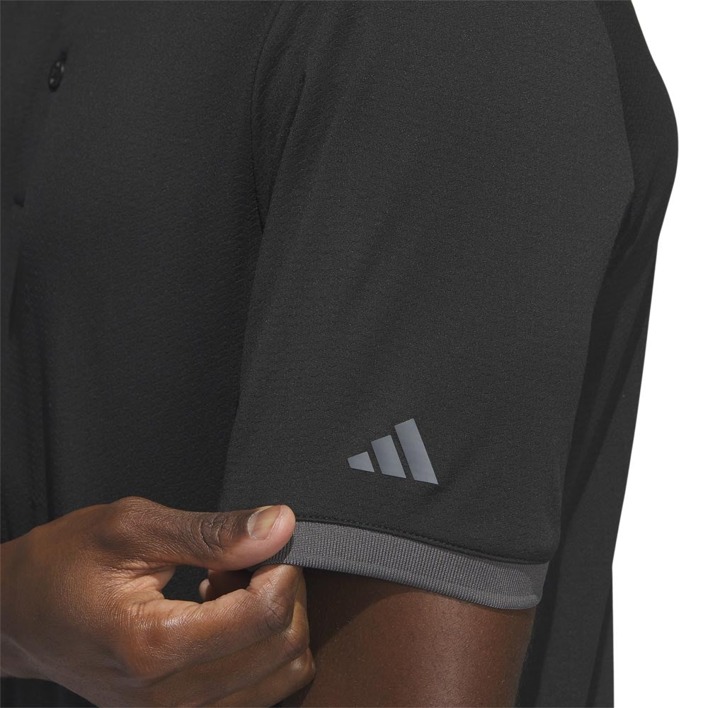 Adidas H.RDY Herrengolfpoloshirt Black