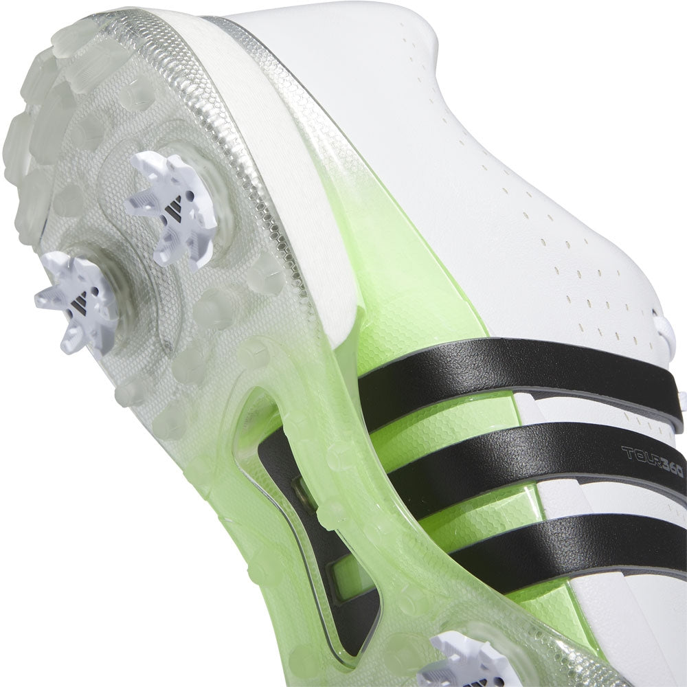 Adidas Tour360 24 Herrengolfschuhe White-Black-Grün