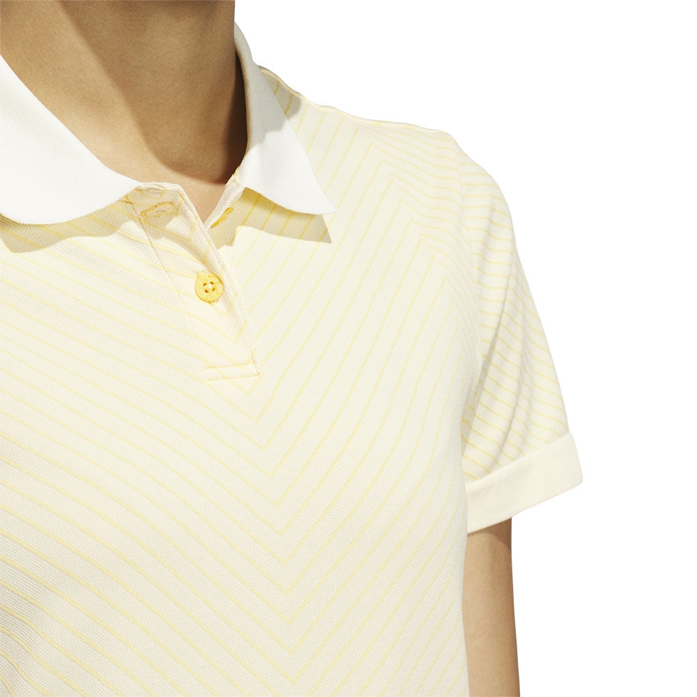 Adidas Ultimate365 Tour Primeknit Damengolfpoloshirt Orange