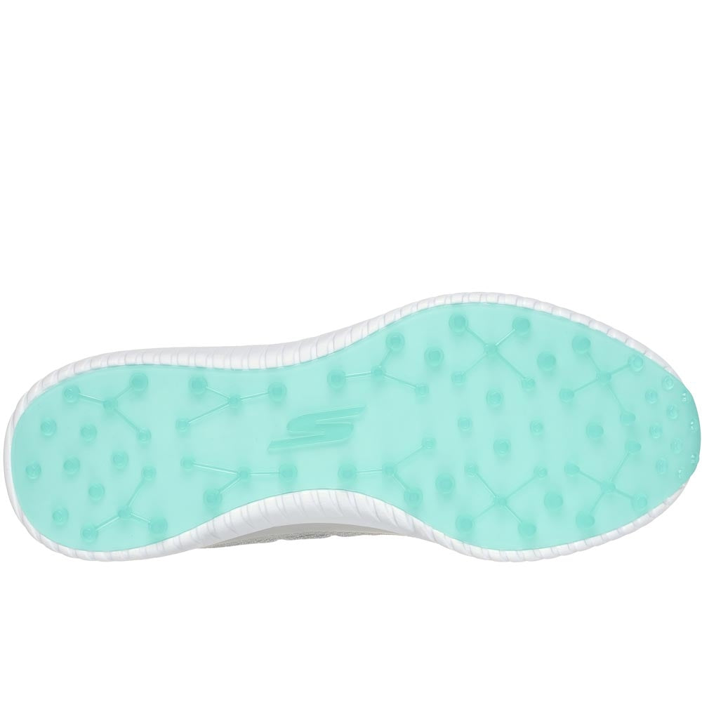 Skechers Go Golf Max Fairway 4 Damengolfschuhe Grau-Türkis