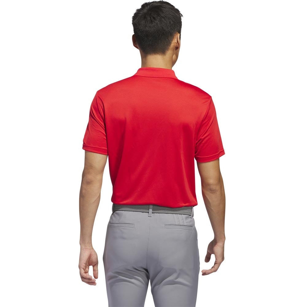 Adidas Adi Perf Herrengolfpoloshirt Rot