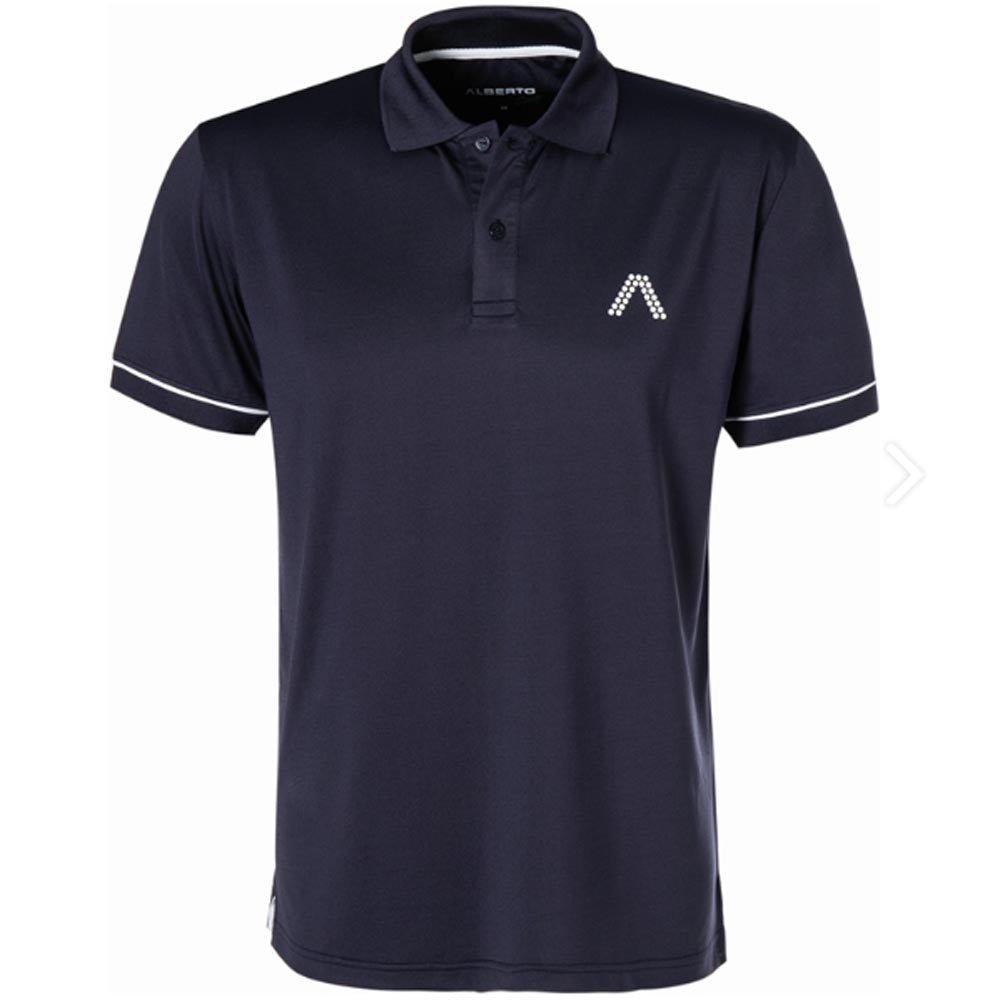 Alberto Paul Dry Comfort Herrengolfpoloshirt Navy