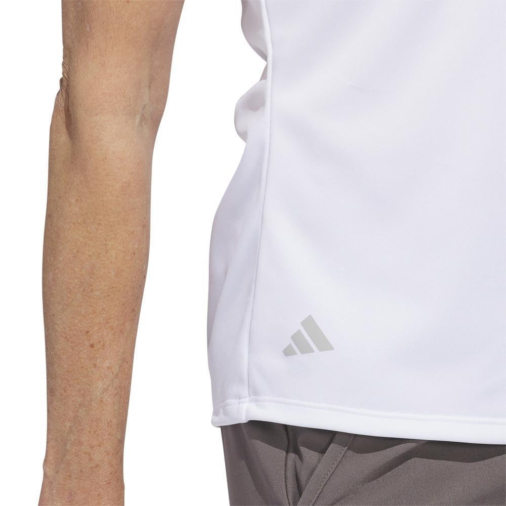 Adidas Adi Perf Damengolfpoloshirt White