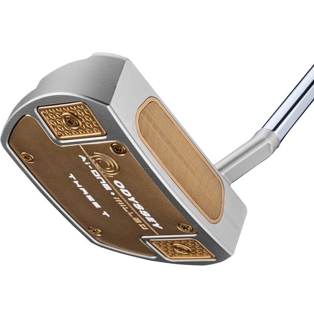 Odyssey Ai-ONE Milled Silver Three T S Putter