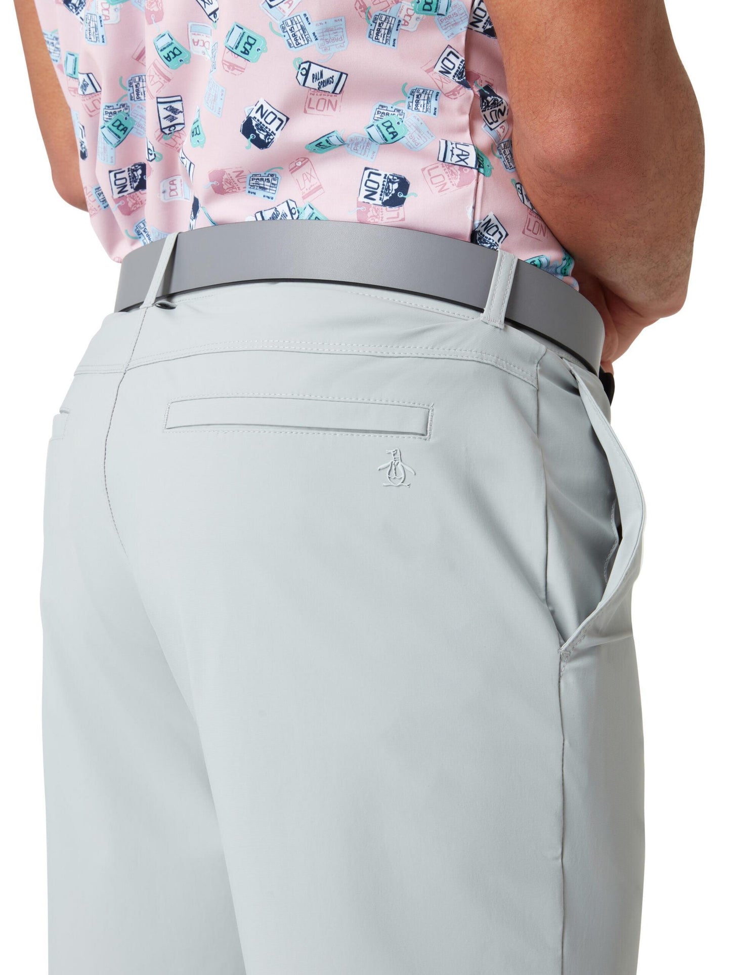 Penguin The Player Herrengolfshorts Grau