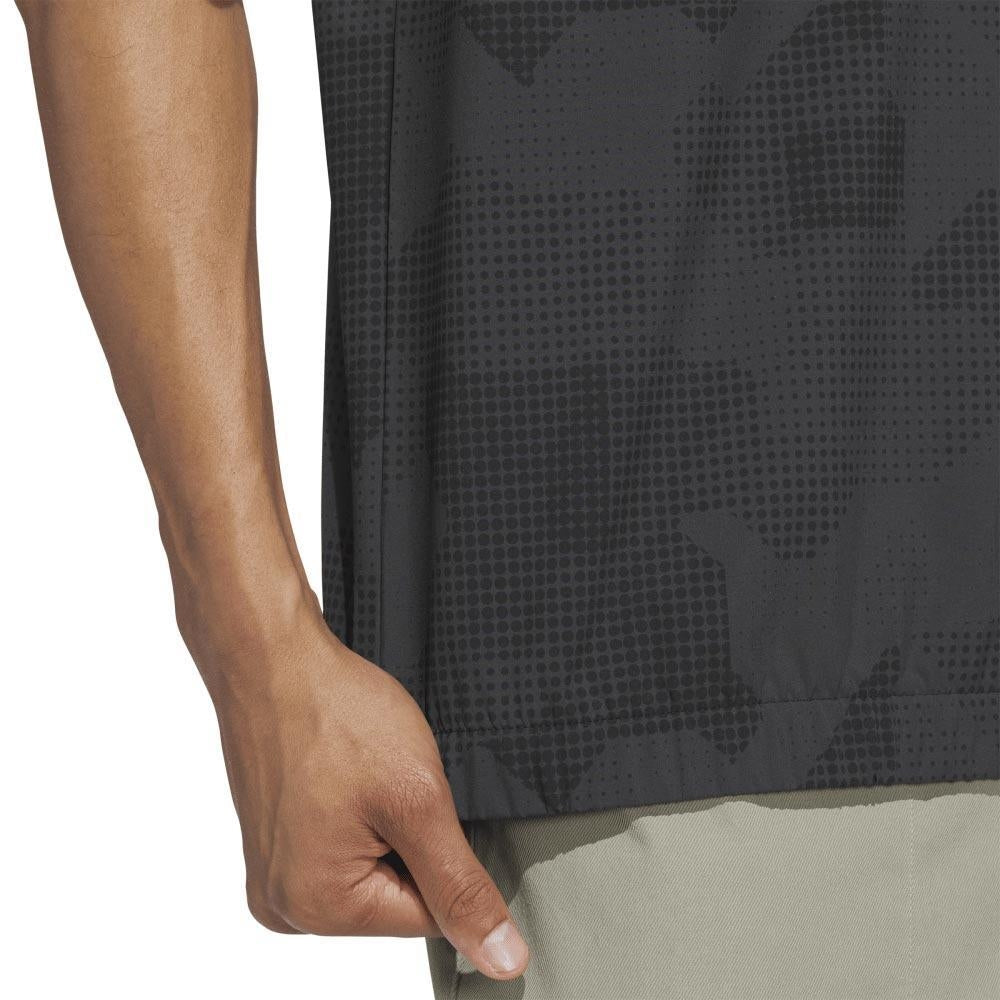Adidas Go-To DWR Short Sleeve Half-Zip Herrengolfpullover Black