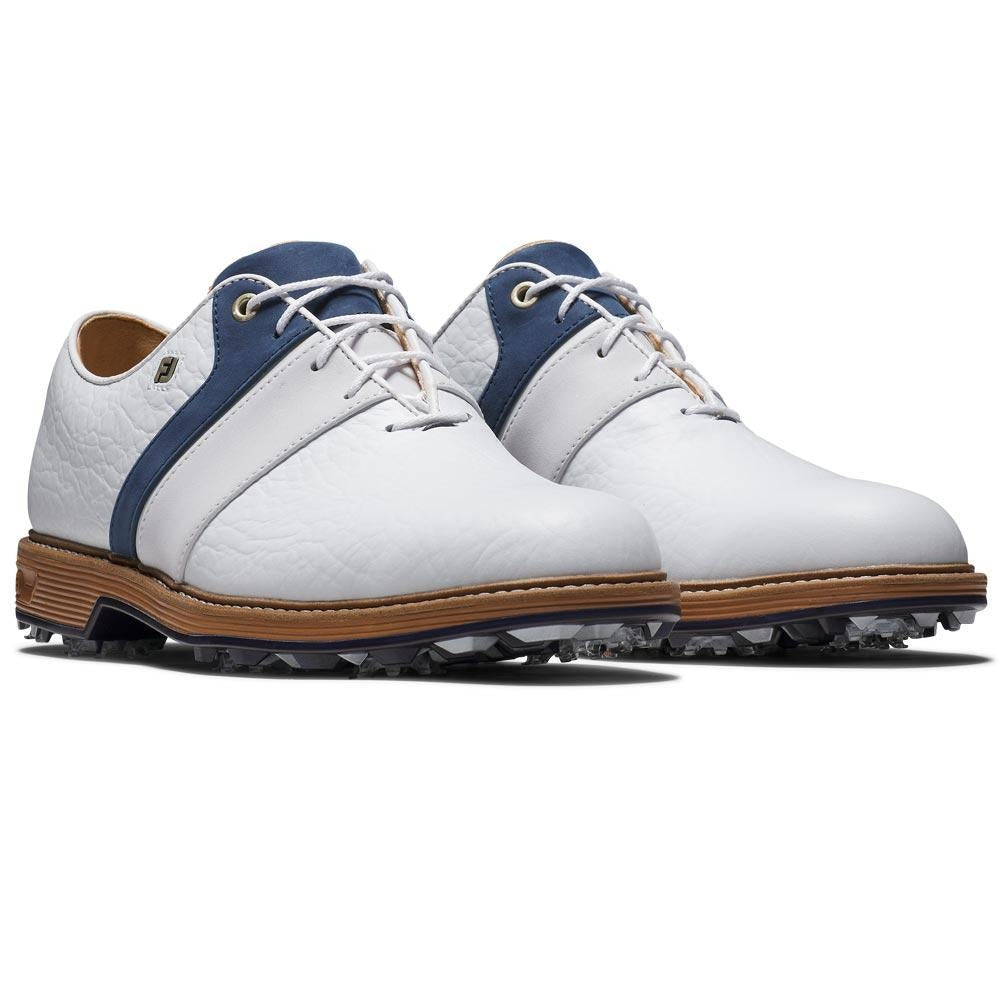 FootJoy Premiere Series Packard LX WIDE Herrengolfschuhe White-Navy-White