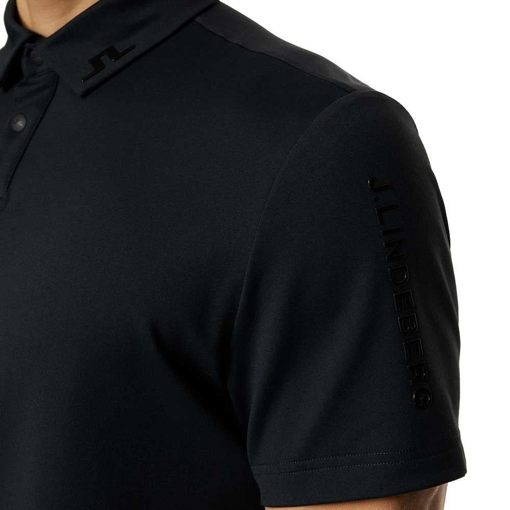 Lindeberg M Pro Herrengolfpoloshirt Black