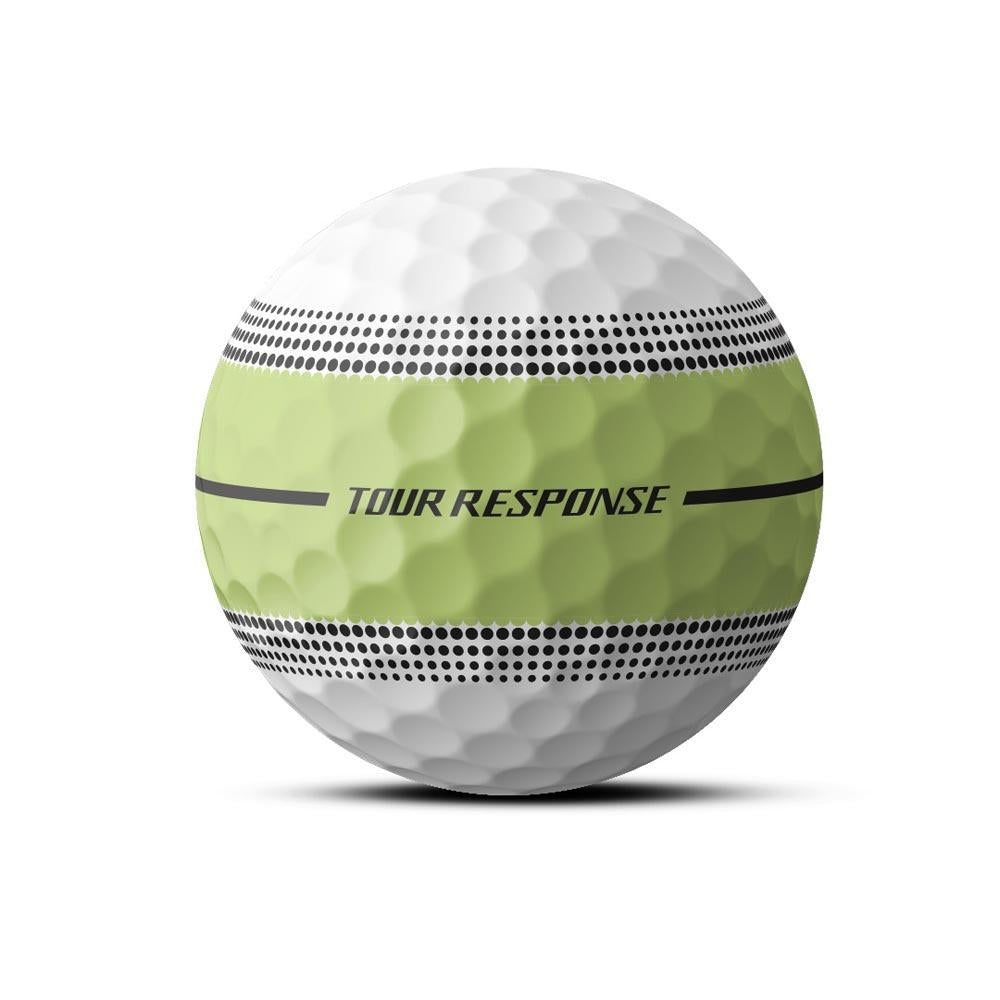 TaylorMade Tour Response Neon Stripe Golfbälle 2025