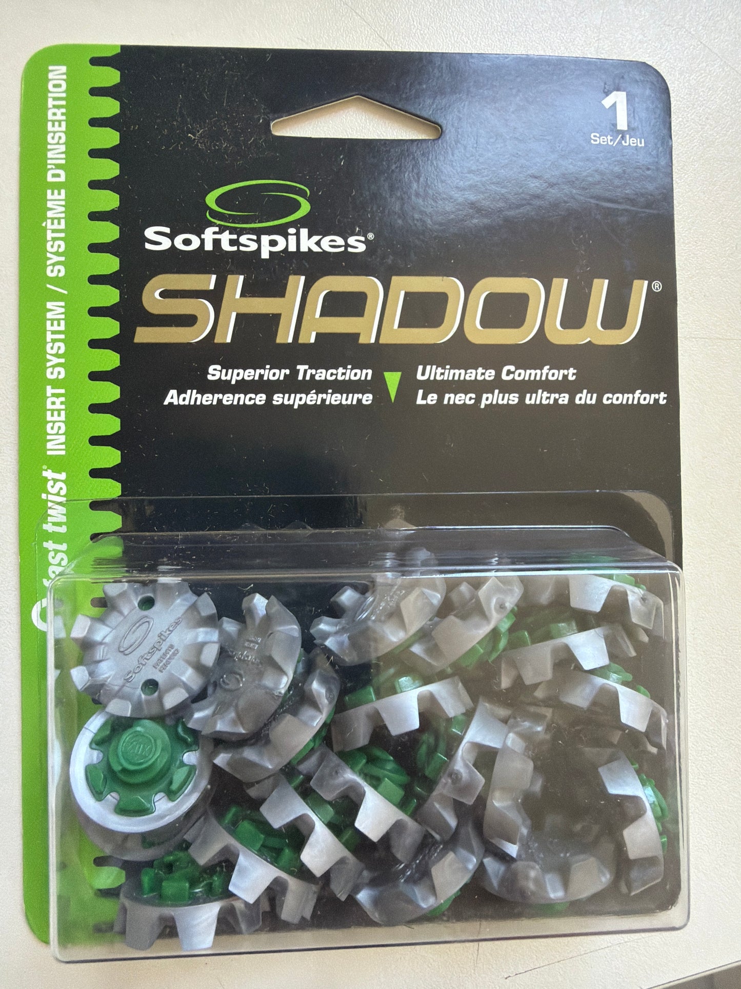 SHADOW FT Blister Clamshell Spikes mit Fast Twist für FootJoy, Ecco, Skechers