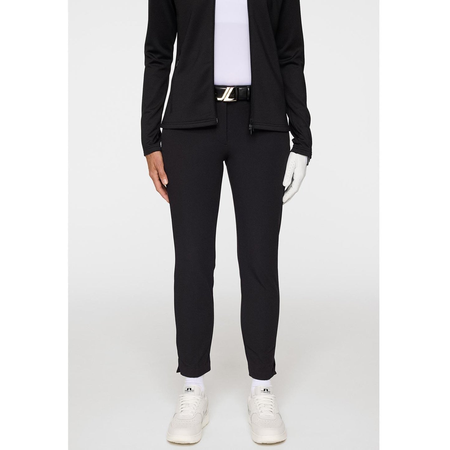 Lindeberg Lei Fleece Twill Damengolfhose Black