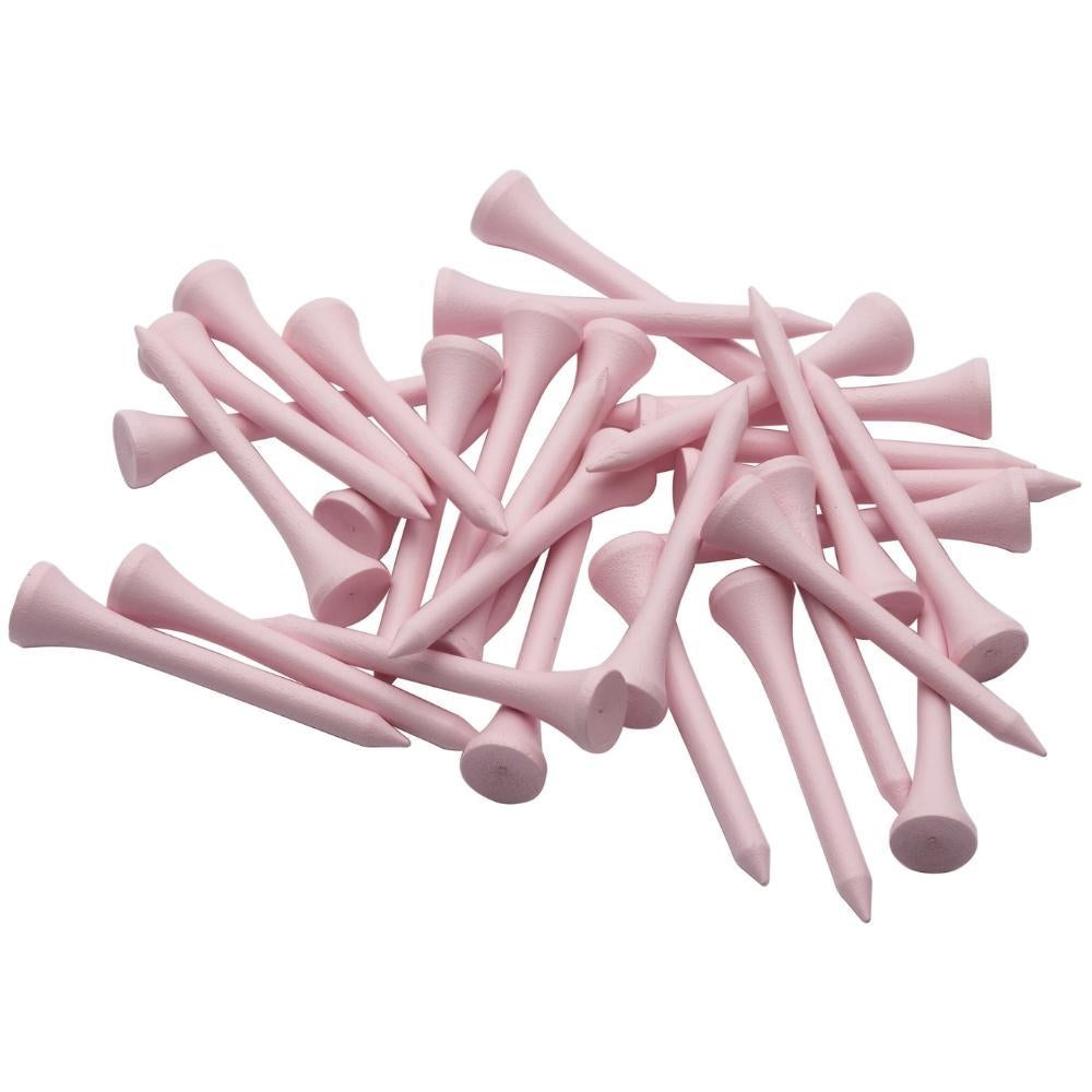 Silverline Holz-Tees rosa