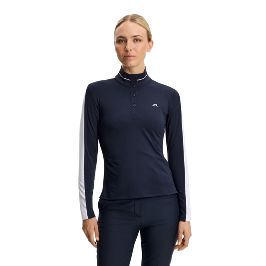 Lindeberg_Hertta_Long_Sleeve_Damen_Poloshirt_2026_Navy_GWJT15986_6855
