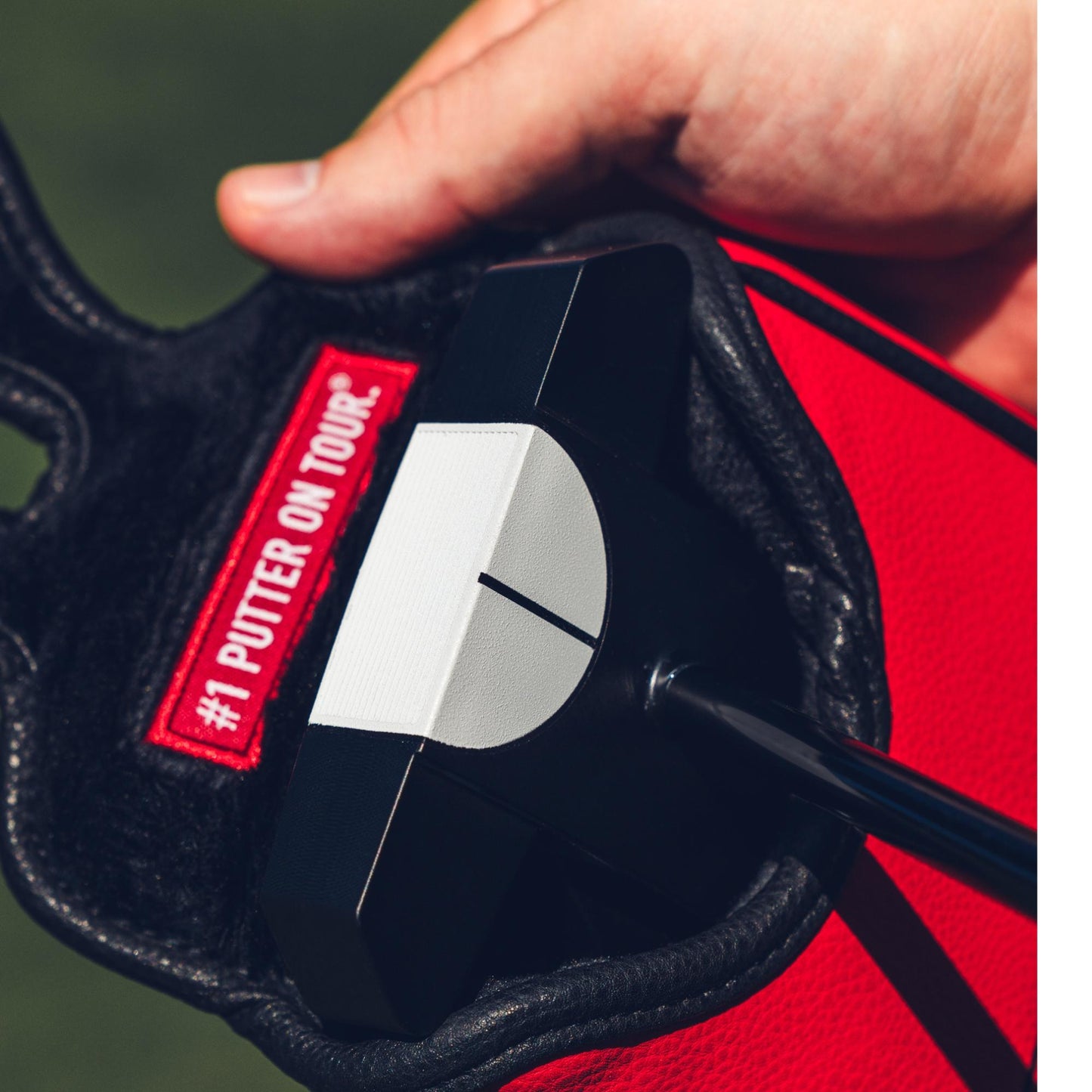 Odyssey Ai-DUAL Square2Square Max Half Ball Broomstick Putter