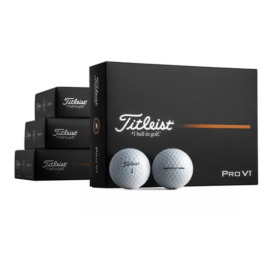 Titleist Pro V1 Golfbälle 4 Dutzend bedruckt
