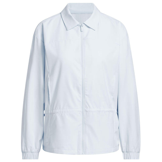 adidas Ultimate365+ Peplum Grid Damenjacke clear sky