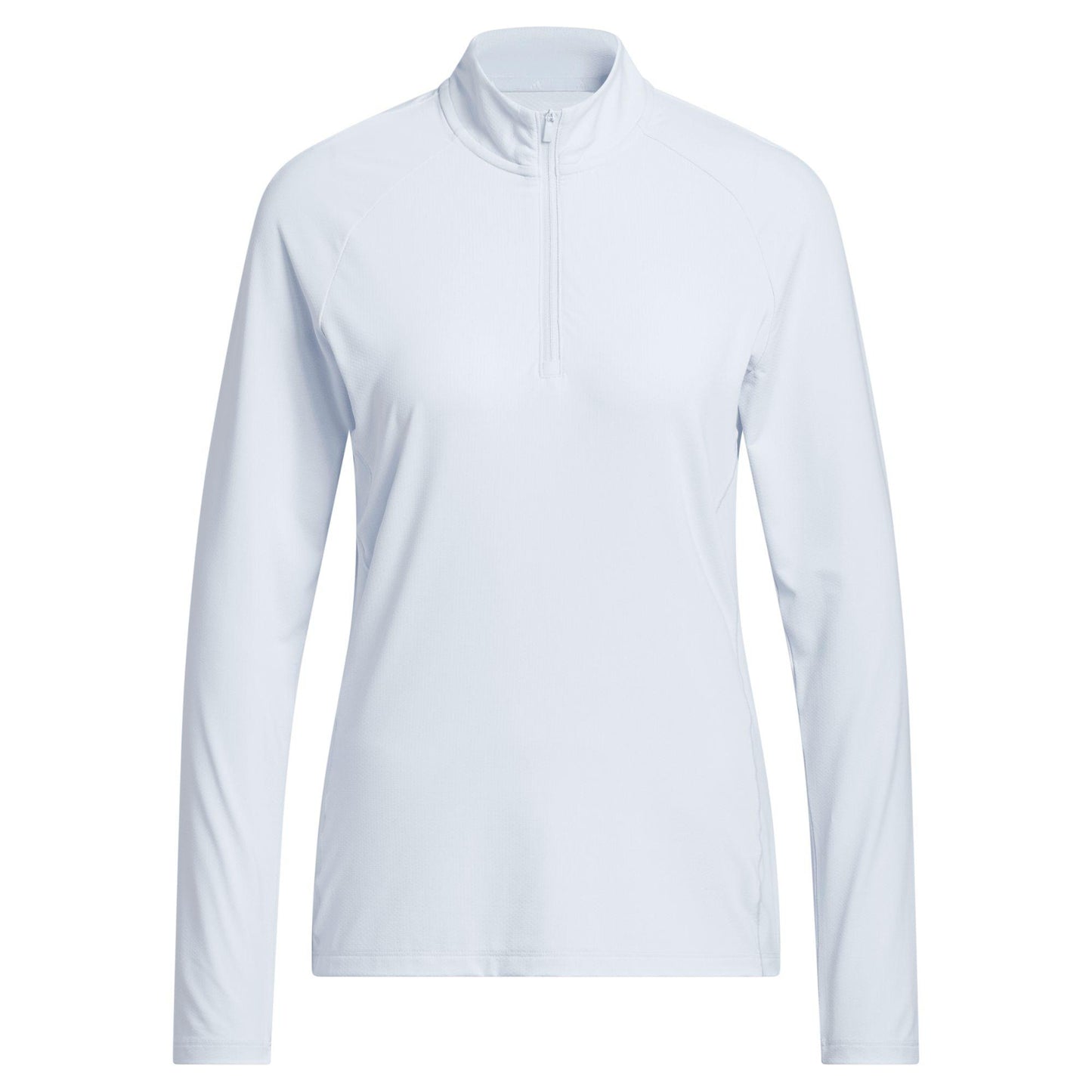adidas Ultimate365 Solid Quarter-Zip Mock Damenpoloshirt clear sky
