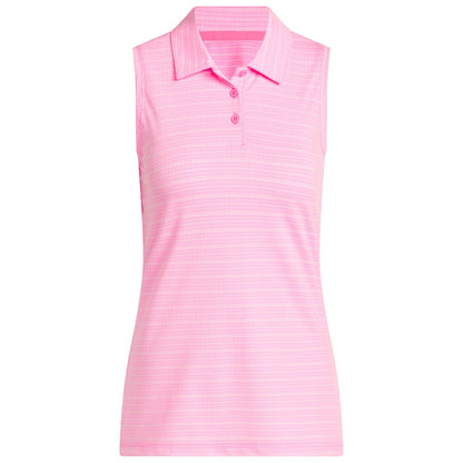 adidas Ultimate365 Jacquard Damenpoloshirt pink
