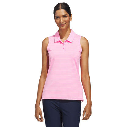 adidas Ultimate365 Jacquard Damenpoloshirt pink