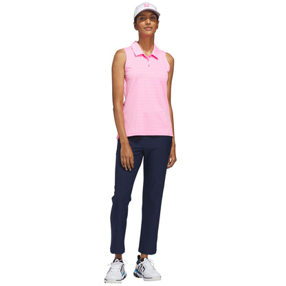 adidas Ultimate365 Jacquard Damenpoloshirt pink