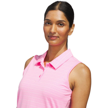 adidas Ultimate365 Jacquard Damenpoloshirt pink