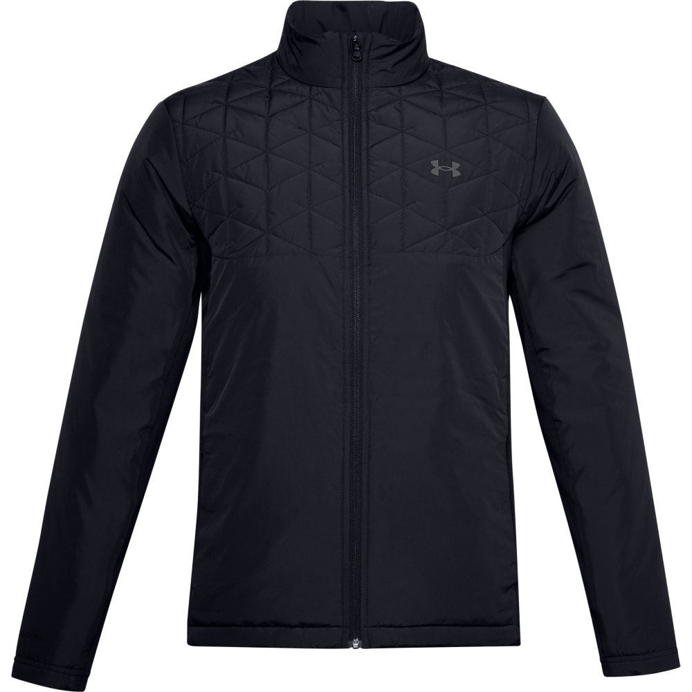 Under Armour CG Reactor Golf Hybrid Herrengolfjacke Schwarz-Graphit