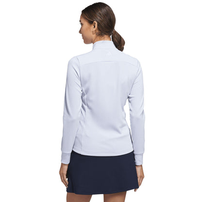 adidas Performance Textured Full-Zip Damenjacke clear sky