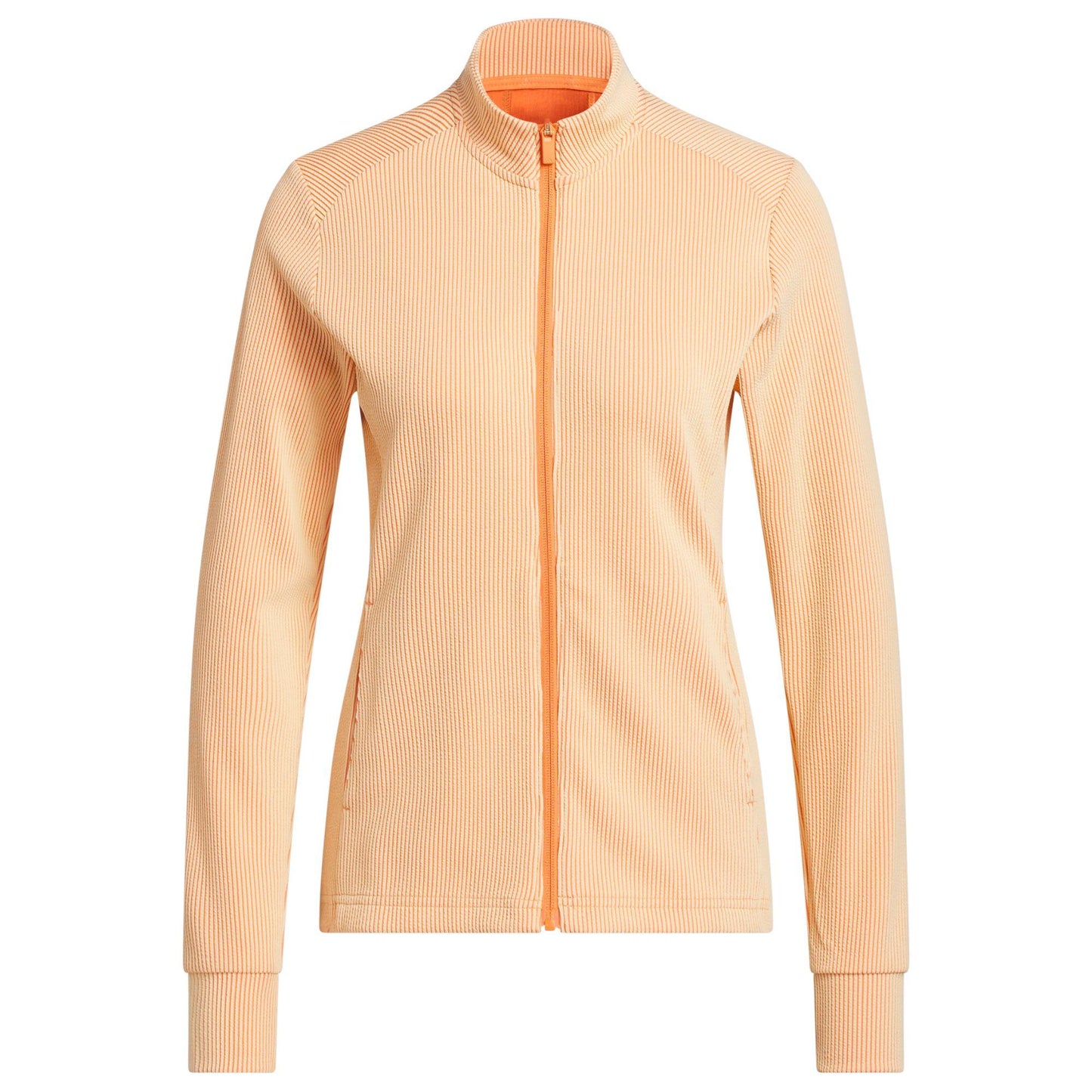 adidas Performance Textured Full-Zip Damenjacke orange
