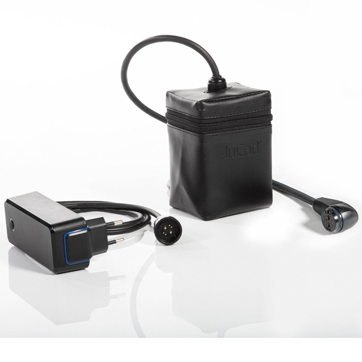 JuCad Carbon Drive 2.0 Elektrotrolley inkl. Scorek., Tragetasche, Schirm