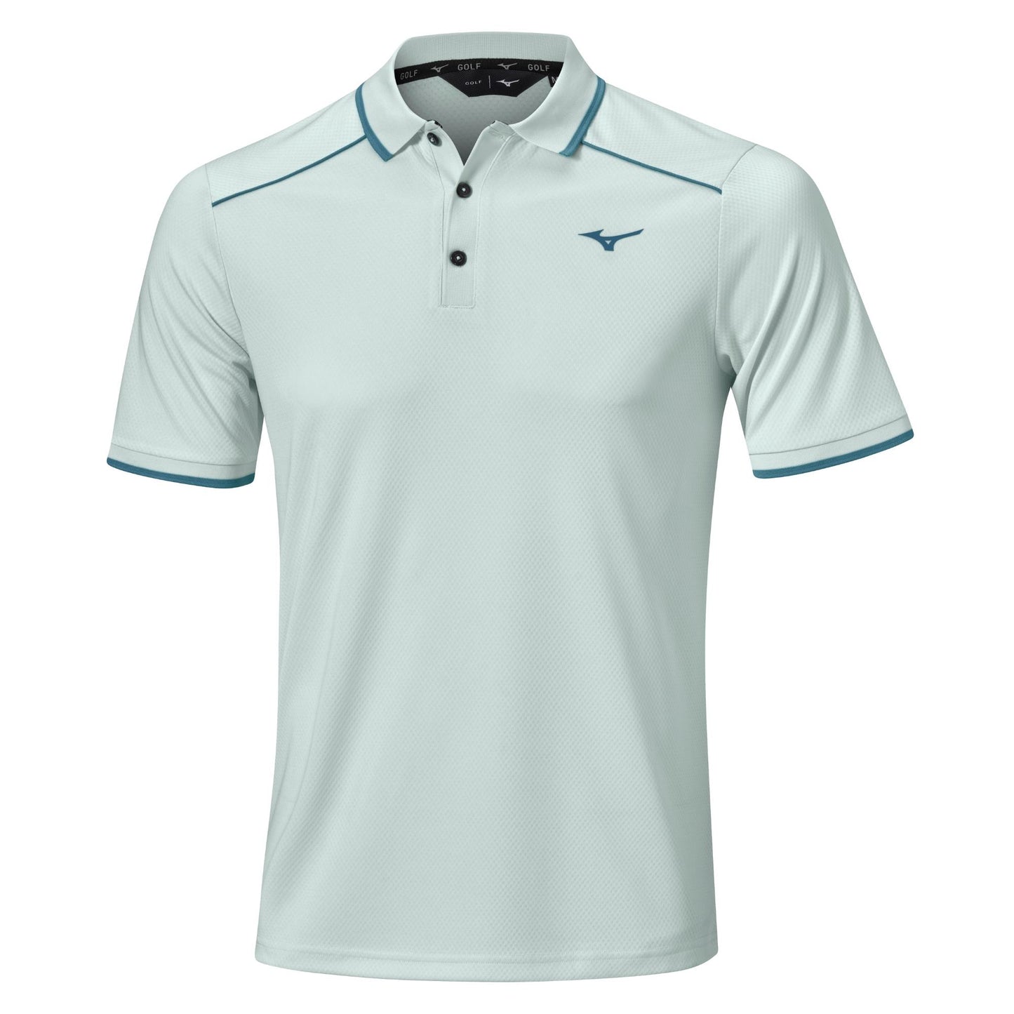 Mizuno Rib Knitted Short Sleeve Herrenpoloshirt