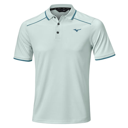 Mizuno Rib Knitted Short Sleeve Herrenpoloshirt