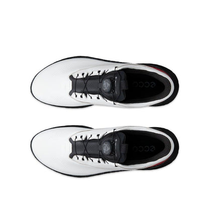Ecco Biom C5 BOA GTX Herren Golfschuhe weiss-rot