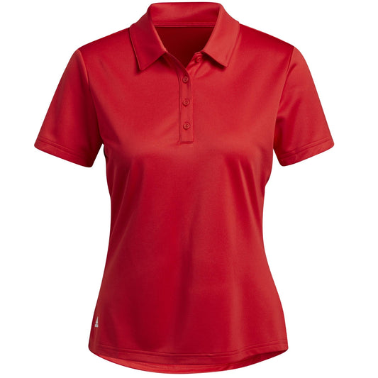 Adidas Performance Short Sleeve Damengolfpoloshirt Rot