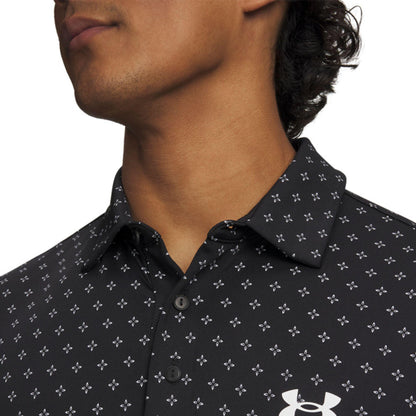 Under Armour UA Playoff 3.0 Printed Micro Flower Dot Herrengolfpoloshirt