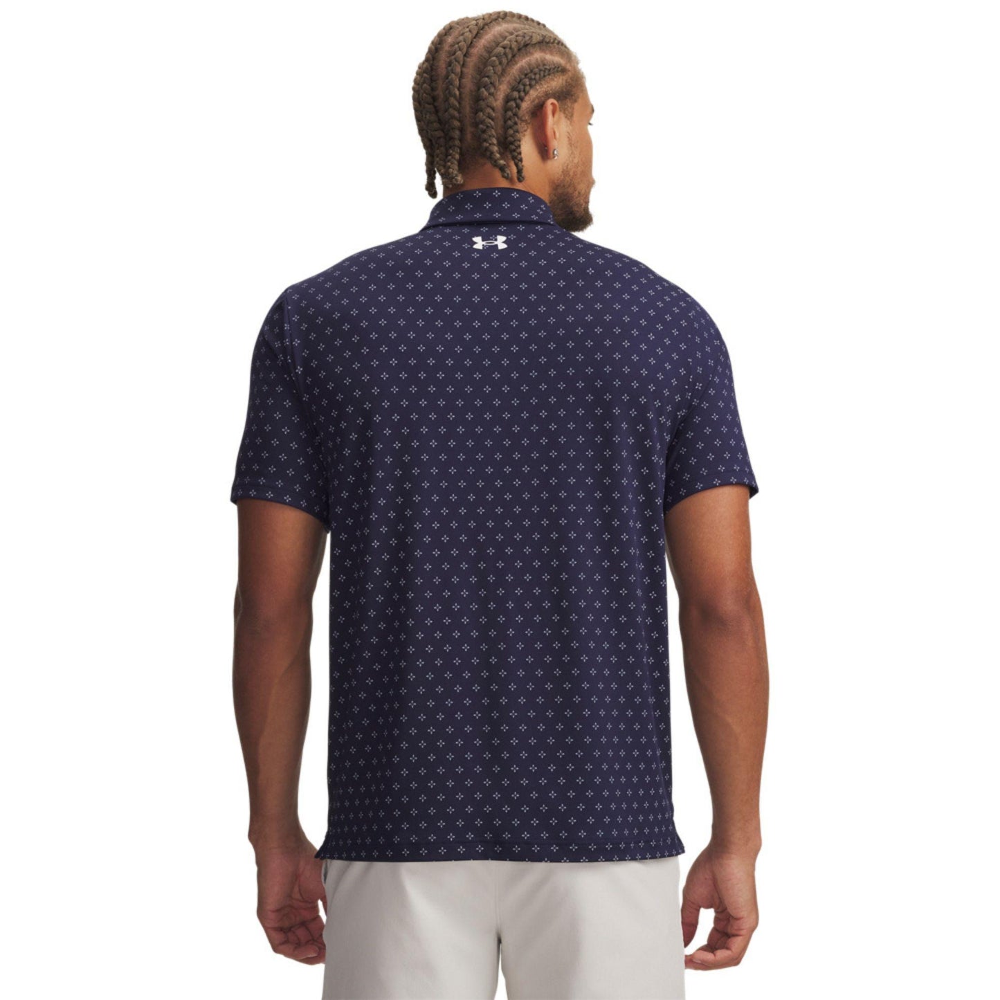 Under Armour UA Playoff 3.0 Printed Micro Flower Dot Herrengolfpoloshirt