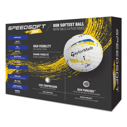 TaylorMade SpeedSoft Ink Golfbälle 2026