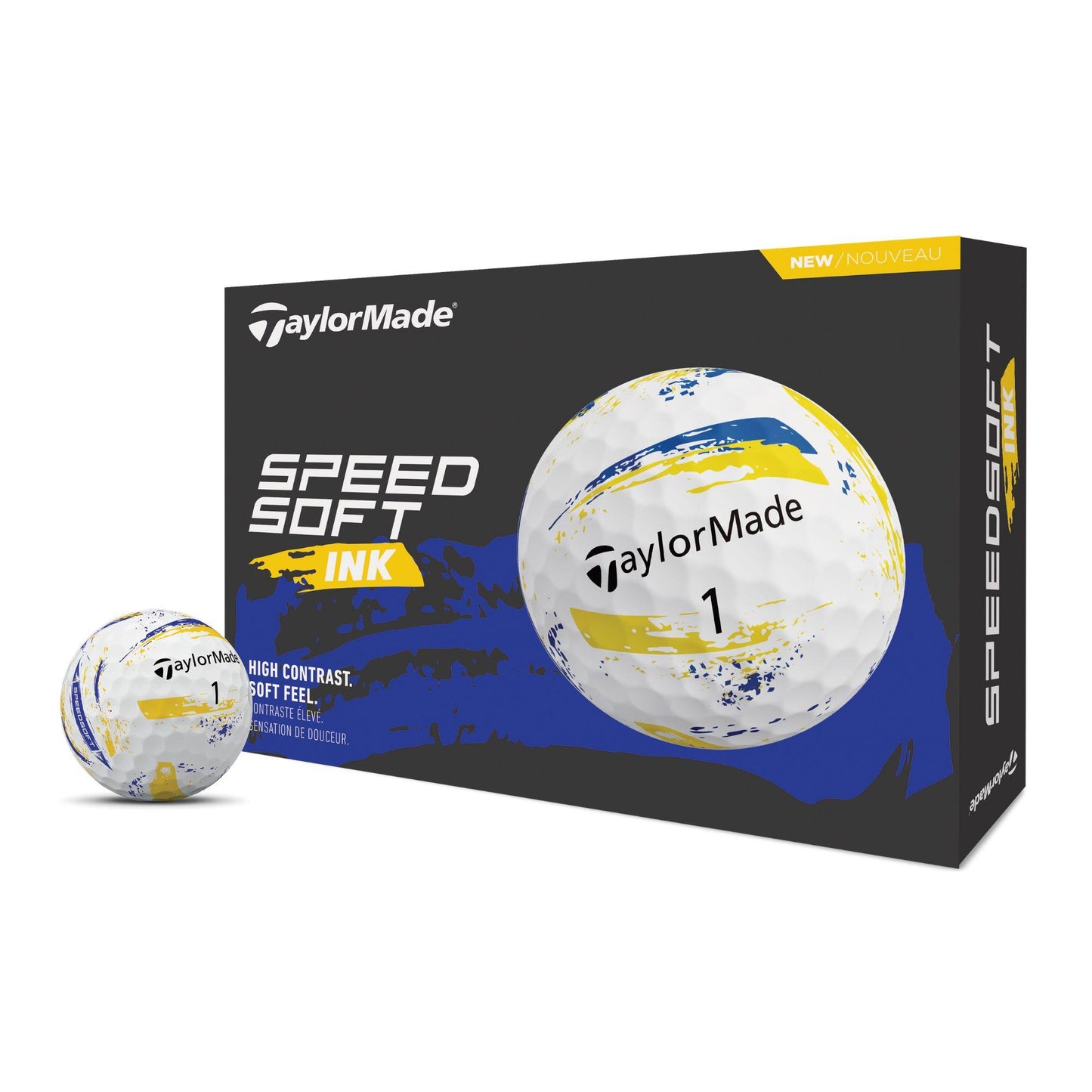 TaylorMade SpeedSoft Ink Golfbälle 2026