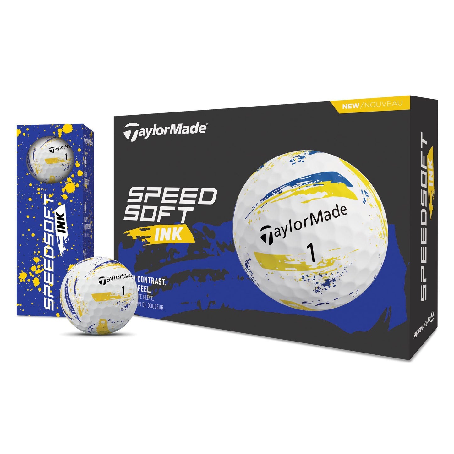 TaylorMade SpeedSoft Ink Golfbälle 2026
