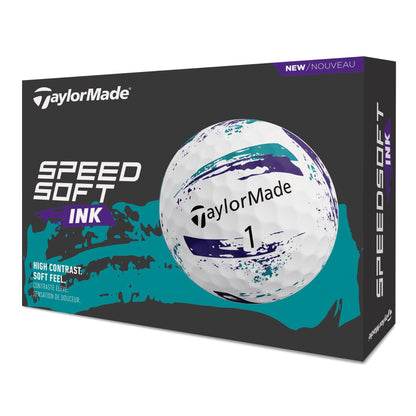 TaylorMade SpeedSoft Ink Golfbälle 2026
