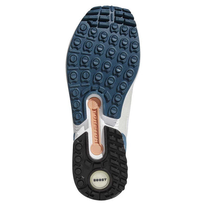 Adidas Adicross ZX Primeblue Golfschuhe Weiss-Schwarz-Blau