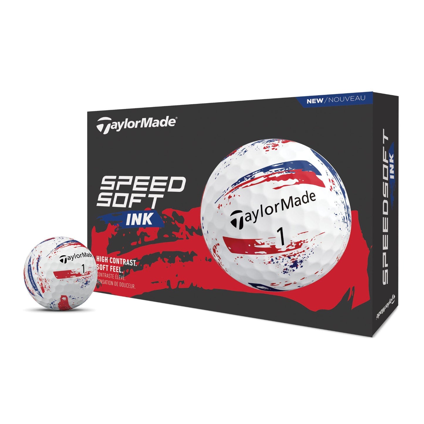 TaylorMade SpeedSoft Ink Golfbälle 2026